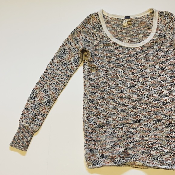 Free People Multicoloured Knit Sweater - Women’s Size Small - Picture 2 of 6
